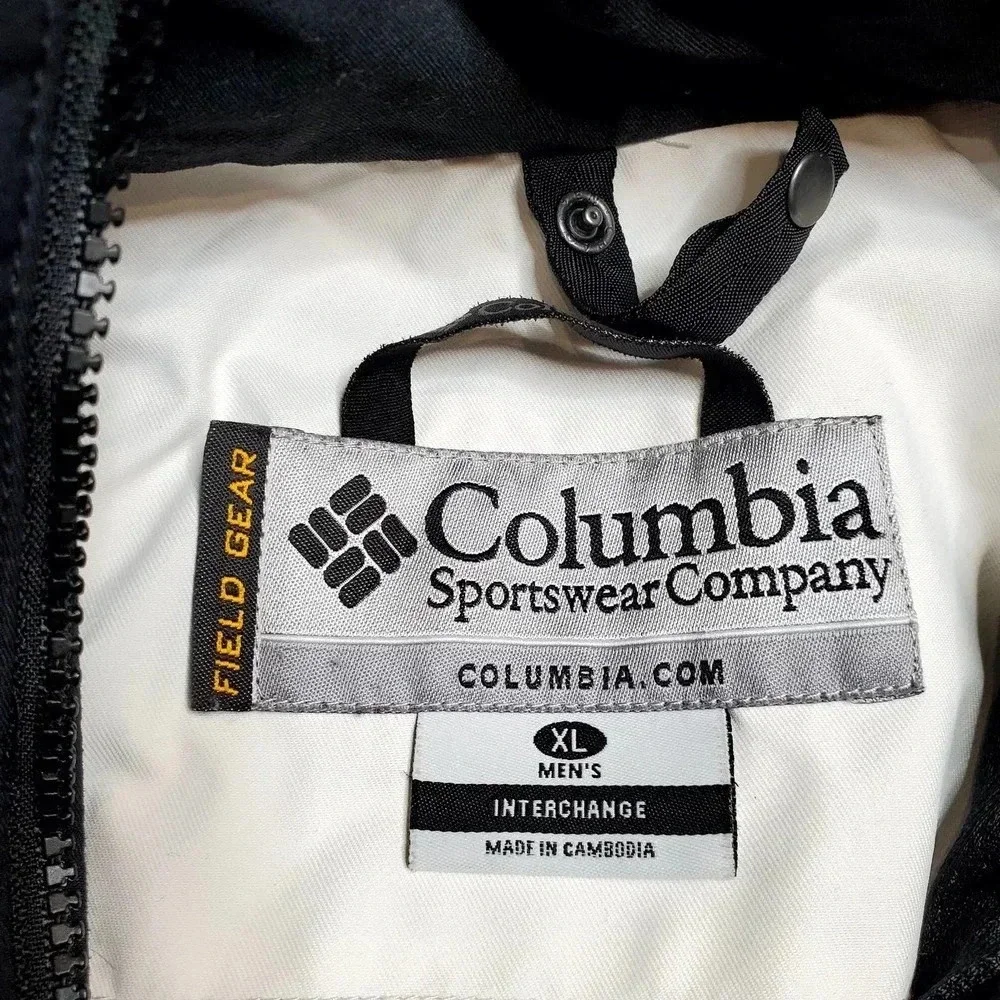 Columbia Field‎ Gear Omni-Tech Black Jacket